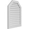 Ekena Millwork Octagonal Top Surface Mount PVC Gable Vent w/ 3-1/2"W x 1"P Standard Frame, 30"W x 40"H GVPOT30X4001SN - alternate 3
